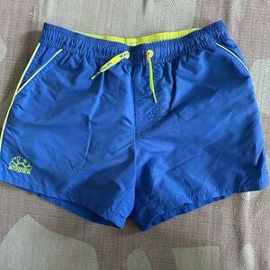 SUNDEK Iconic Swimshorts with Elasticated Waist and Piping